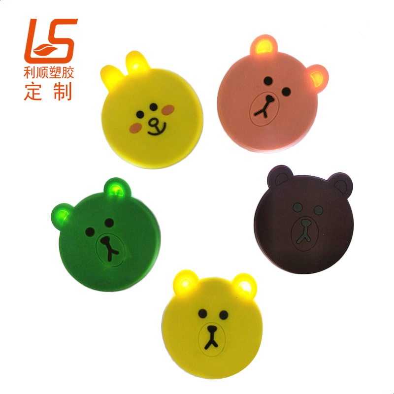 硅膠LED發(fā)光化妝鏡定制