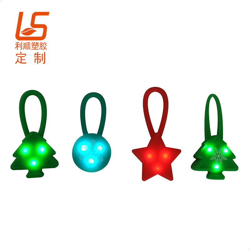 定制LED寵物發光吊墜 LED寵物閃光吊墜