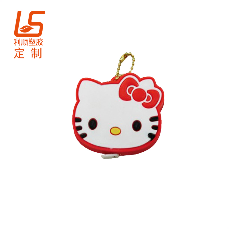 定制硅膠公仔皮尺 卡通迷你學(xué)生卷尺卡通小皮尺 (9)