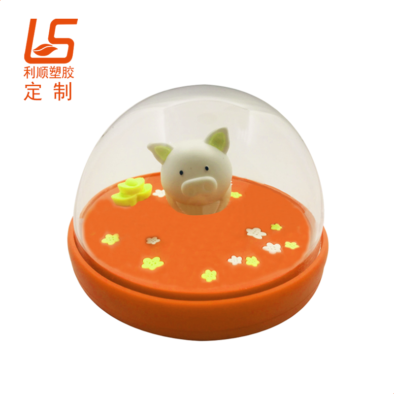 定制保溫瓶硅膠瓶蓋 卡通硅膠立體公仔瓶蓋硅膠瓶蓋 (1)