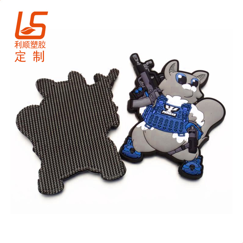 硅膠魔術貼商標魔術貼膠章胸章臂章 (6)