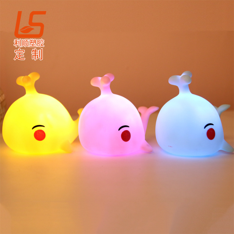 硅膠床頭柜LED拍拍燈硅膠睡眠拍拍燈